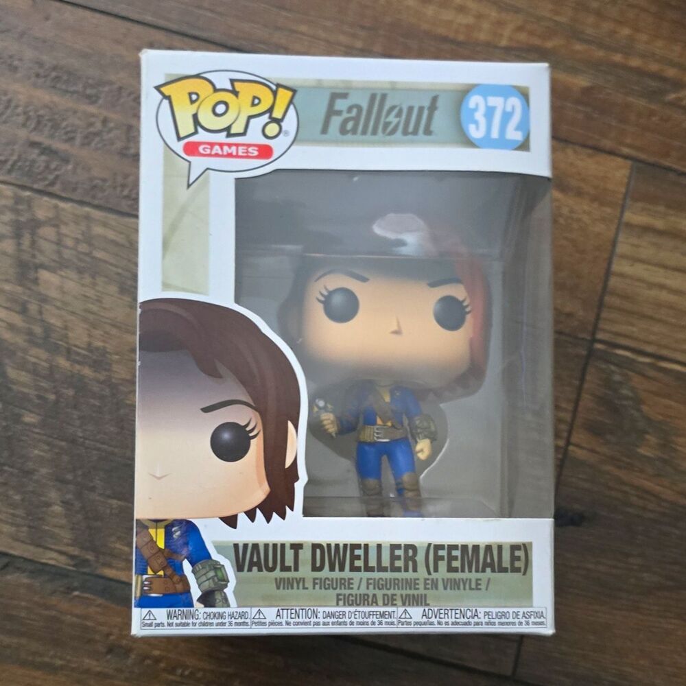 Funko Pop! Games Vinyl: Fallout - Vault Dweller (Female) #372 (2018)